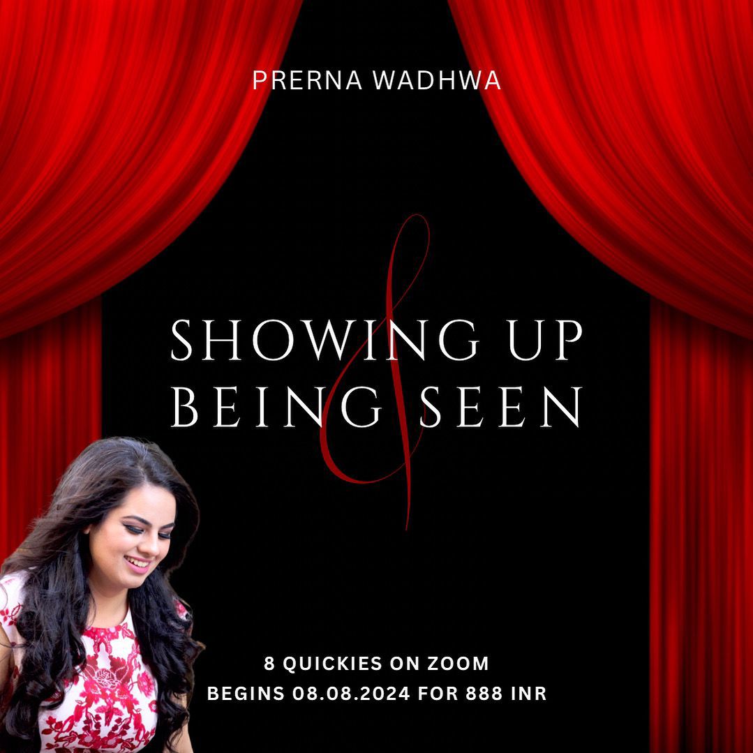 Showing Up & Being Seen